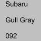 Preview: Subaru, Gull Gray, 092.